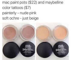 Mac Painterly Paint Pot Vs Soft Ochre Pяσ υ тѕ Finally I Can The Same Formula Of A Mac Paint Pot And Not Have To Worry About Price Macdupes Makeupdupes