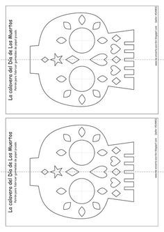 Impression end result for printable papel picado template working day of graphic regarding Papel Picado Template Printable named Impression final result for printable papel picado template working day of