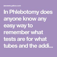 phlebotomy interview questions