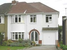 Neat way of extending above the garage for a semi Neat way of extending above the garage for a semi