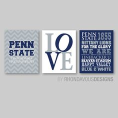 13 Best Penn State Images On Pinterest Nittany Lion College Life Penn State Art Decor By Rhondavousdesigns2 20 00