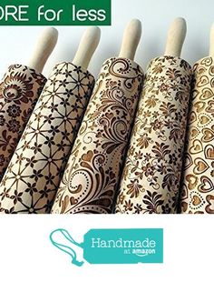 Natural Wooden Rolling Pin Fondant Cookies Cake Pastry Tool Dough Roller DP