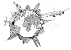 368 best travel drawing