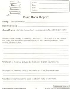 report outline template