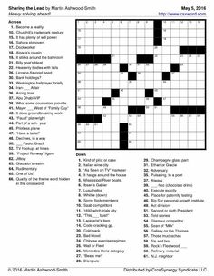 Mini Crossword