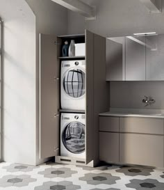 Bathroom Interior Design, Small Laundry Room, Laundry Bathroom Combo, Small Laundry Room Organization, Laundry Room Bathroom, Downstairs Bathroom