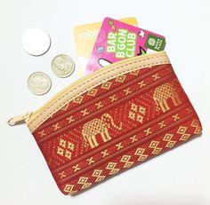 Handmade Silk Mandala Passport Bag Coin Retro Crossbody Purse Festival Travel