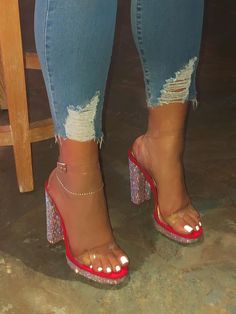 DREAM PAIRS Swan Bout Ouvert Escarpins Talon Haut Aiguille Femme