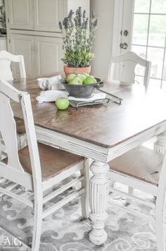 170 Best Painted Dining Set Images In 2019 Sets Furniture See How Grandma S Antique Dining Table And Chairs Is Transformed Updated With Chalk Paint