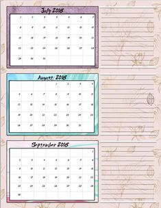 quarterly family planner calendar