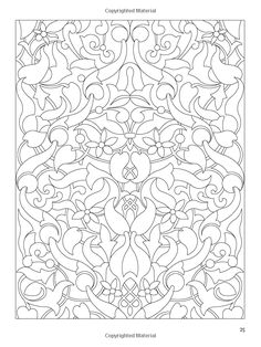 Creative Haven Crazy Paisley Coloring Book Dover Design