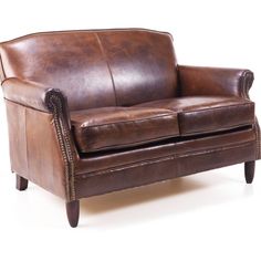 Hepburn Shabby Chic Vintage Leather Small 2 Seater Sofa Majeurs Chesterfield Leather Two Seater Sofa 3 310 Aud Liked On Polyvore