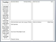 small group lesson plan template