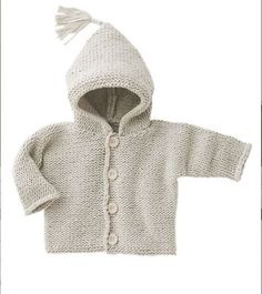 Baby Cardigan tricoté à la main noir 0-3 mois Manches longues NEUF