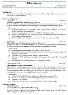 template for resumes