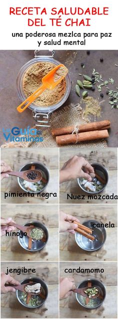 Receta para te chai