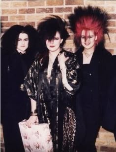 Wig Unisex Punk 1980s Punk Wave Hairstyle Tall Backcombs Black Orange