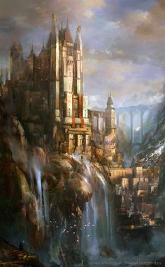 8e7df685e93d8b1b1bbb6d856e53aedc jpg 564×914 Fantasy art landscapes Fantasy castle Fantasy concept art