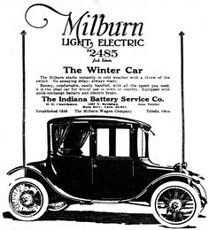40 Best Milburn Light Electric Vehicles Images Cars Vintage Newspaper Advertising For The 1919 Milburn Electric Automobile In Indianapolis News December 13