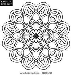 Islam Arabic Indian Moroccanspain Turkish Pakistan Chinese Mystic Ottoman Motifs Coloring Book Page
