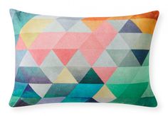 cushions, throw pillows AURA KAMI INDIGO | EURO PILLOWCASE