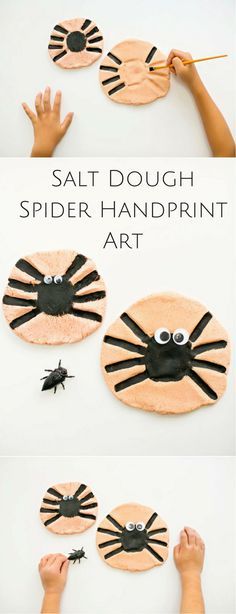 handprint spider salt dough keepsake art cute and non spooky way for kids to - Halloween Salt Dough Crafts handprint spider salt dough keepsake art cute and non spooky way for kids to - Halloween Salt Dough Crafts