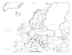 Image Result For Europe Map Fill In Image Result For Europe Map Fill In