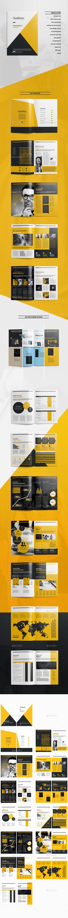 The Annual Report Template InDesign INDD #design Download - annual report template The Annual Report Template InDesign INDD #design Download - annual report template