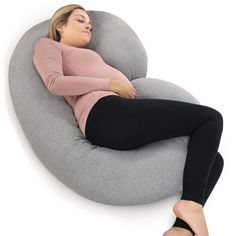Black HomeHarmony/® Teddy Fleece Orthopaedic V Shaped Neck and Back Support Pregancy Support Pillowcase Only