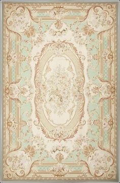 New Aubusson Rug Need Padding And To Flatten Ends Aubusson Rugs History