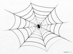 Draw a Spider Web Draw a Spider Web