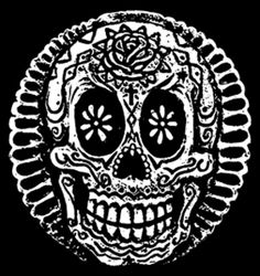 MEXICAN SKULL WITH SOMBRERO BELT BUCKLE DAY OF THE DEAD NEW!