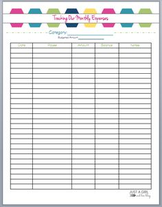 free printable budget worksheets download or print home