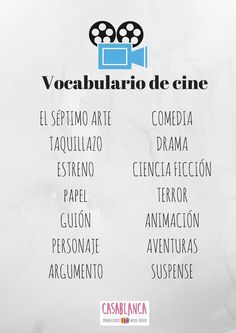 13 Tema Cine Ideas Teaching Spanish Learning Spanish How To Speak Spanish