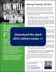 live well work well employee wellness newsletter for september