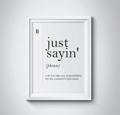 Yawn Definition Print Coffee Poster Food Wall Art Scandi Print Modern Art