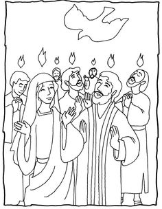 tongues of fire coloring pages holy spirit pentecost coloring pentecost coloring sheets