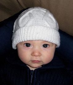 Baby Boys /& Girls Câble Tricoté deux Pompon Chapeau /& Moufles Lot 0-12 mois taille unique