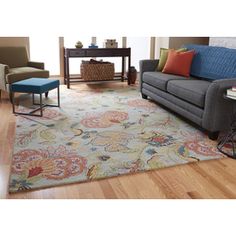 Allen Roth Lendale Multicolor Normal Rectangular Indoor Allen Roth Lendale Multicolor Normal Rectangular Indoor Handcrafted Area Rug Common 5 X Actual