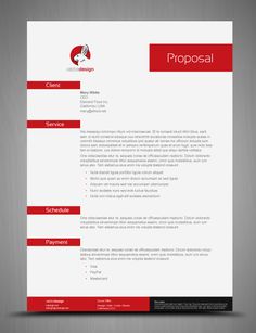 web design proposal template