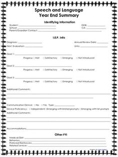 demographic information sheet