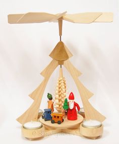 Pyramide Wärmespiel Weihnachtsdekoration echt Erzgebirge Hunde