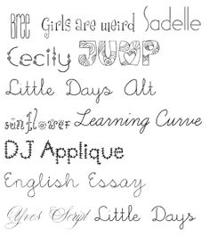 Single line schriftart kostenlos