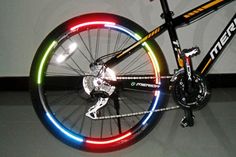 New Pair Reflective Light Sticker Decal For Specialized Road Bike Mountain Bike