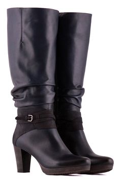 De 10+ beste afbeeldingen van Wide calf boots by JJ Footwear JJ Footwear brede schacht Laarzen zwart 2 3 XW hoge hak