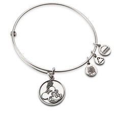 55 Best Disney World Alex Ani Bangle Charm Bracelets Images On Minnie S Silhouette Silver Disney Parks Exclusive Alex Ani Bangle Bracelets With Charms