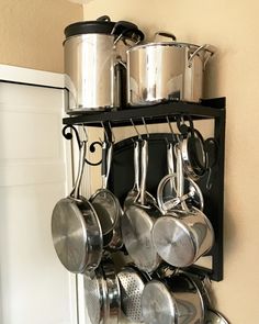 Pot Racks Towel Bar And S Hookseasy Love This Idea For Small Alluring Kitchen Pot Rack Design Decoration Pot Racks Towel Bar And S Hookseasy Love This Idea For Small Interesting Kitchen Pot Rack Inspiration