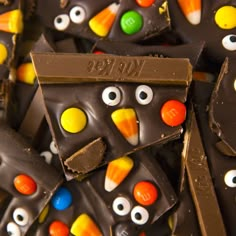 Fudge, Halloween Chocolate, Halloween Desserts, Halloween Food For Party