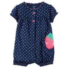 NEW 1pc CARTERS Pajamas PJS Polka Dot Flamingo Panda Whale Sz 12 18 24 mo 2T NWT
