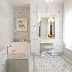 drop down make up vanity, transitional, bathroom, crown point drop down make up vanity, transitional, bathroom, crown point
